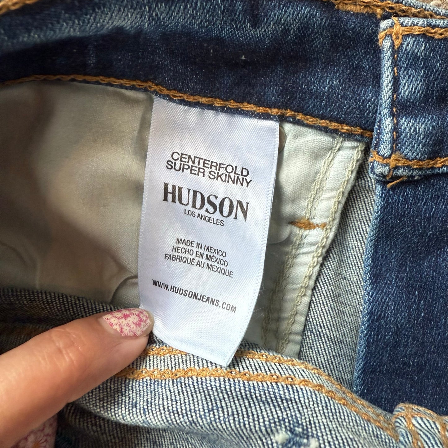 Hudson Super Skinny Jeans Size 26