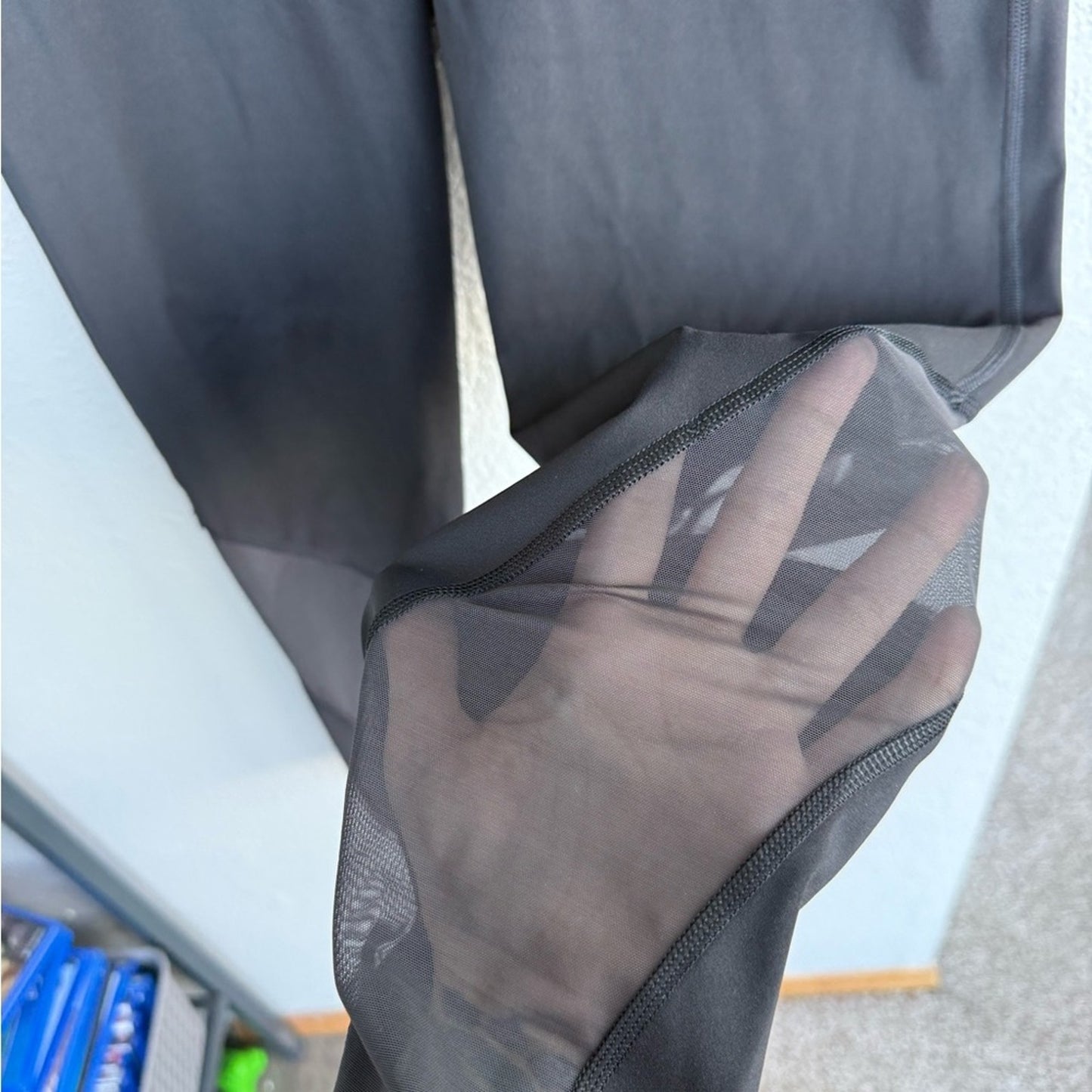 High-Rise Black Training Leggings - Size XL