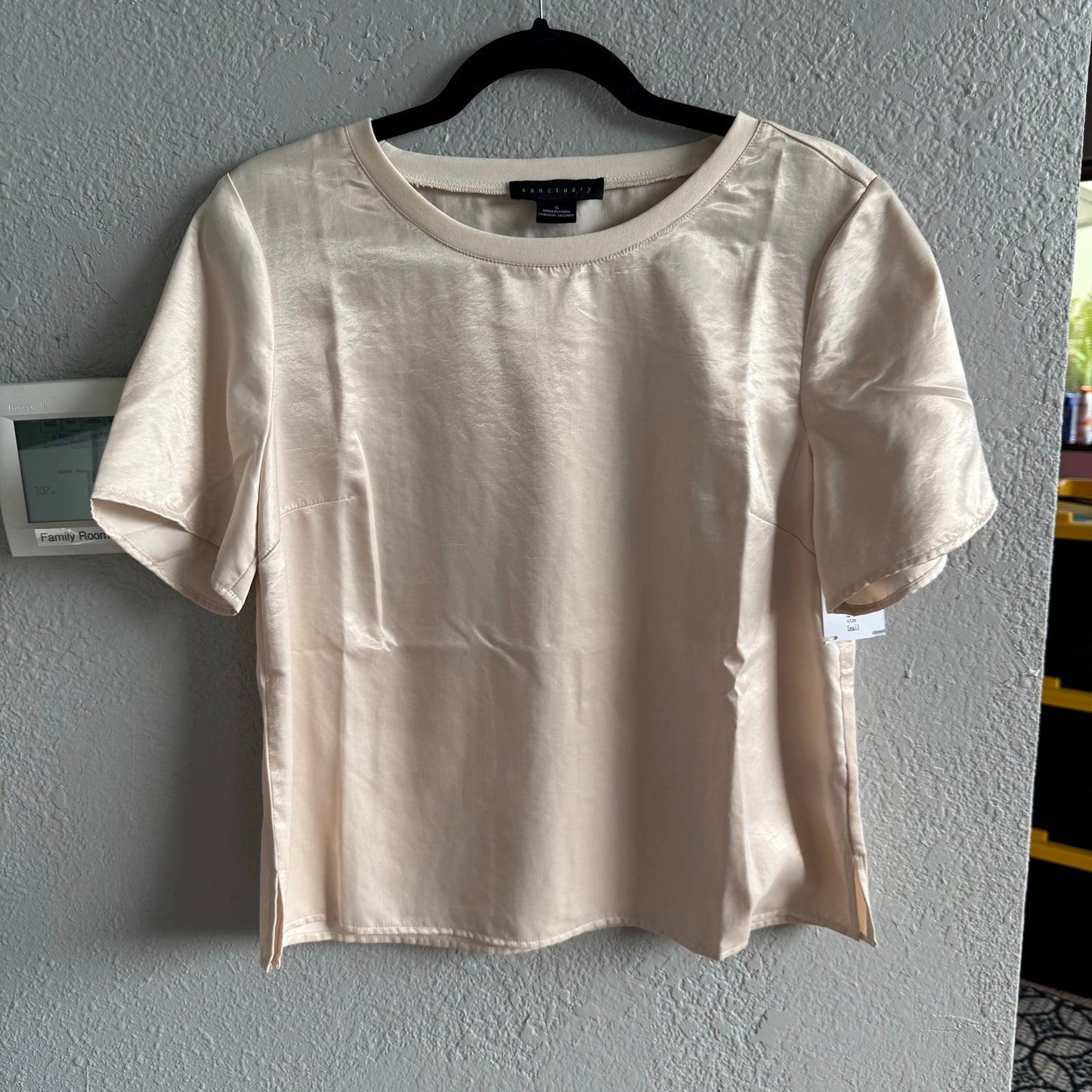 Sanctuary Timeless Satin Tee - Small