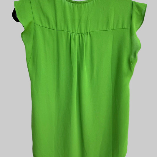 Vince Camuto Green Flutter Sleeve Tank Top - Size XS
