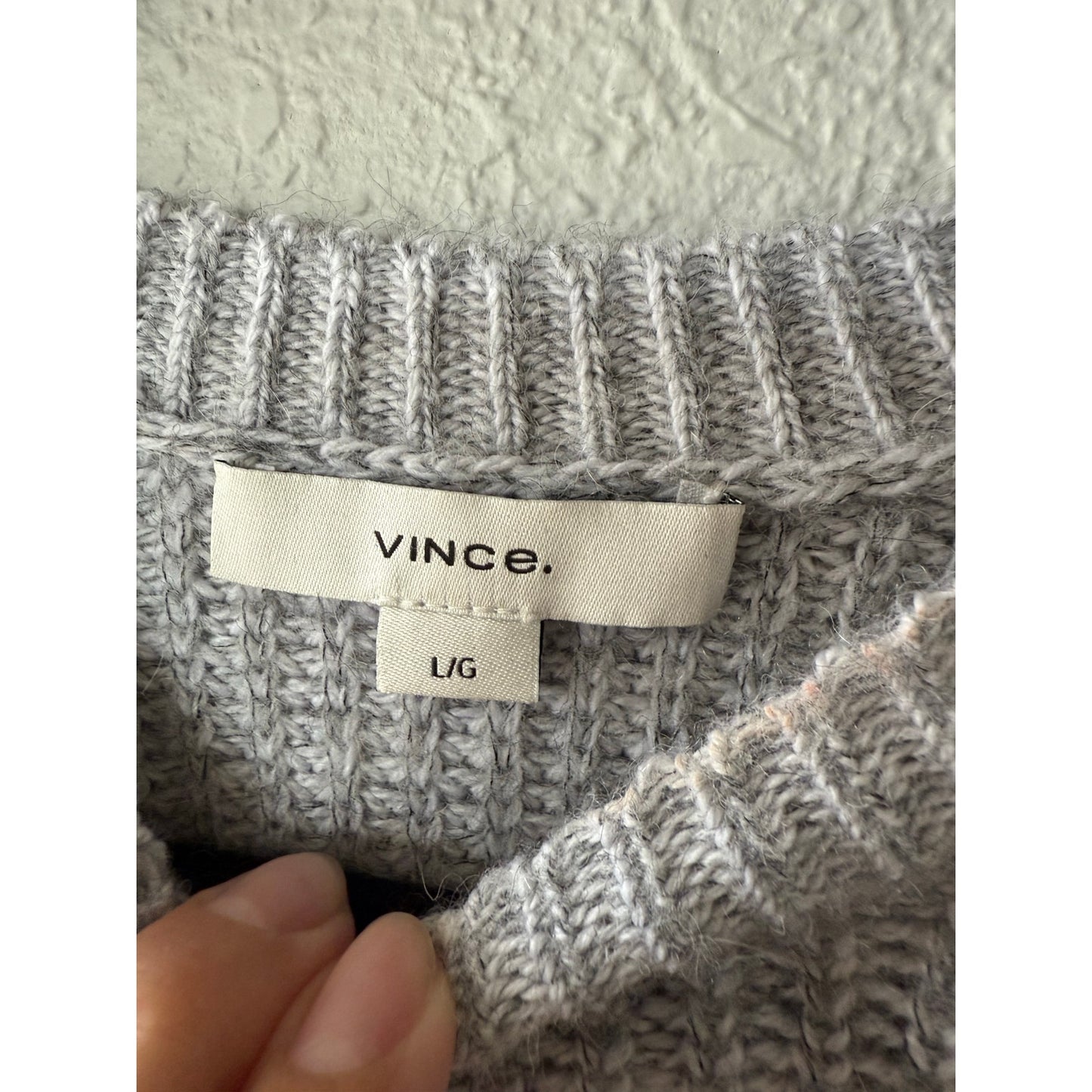 VINCE Sweater - Gray - Large