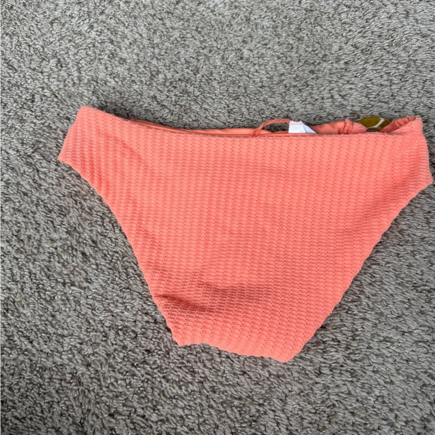 Vibrant Orange Bikini Bottoms by Becca - Size XS