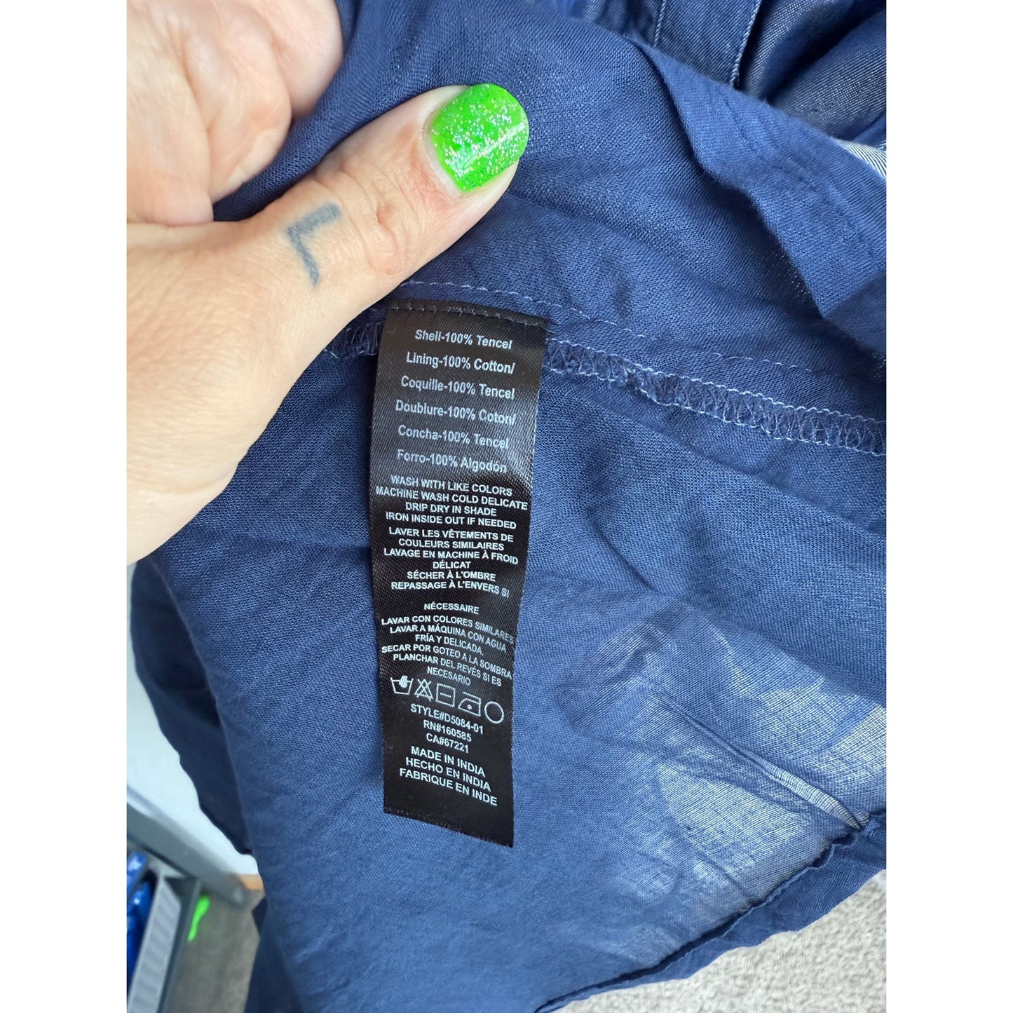 Ciebon Dress - Blue - Size Small - MSRP $129