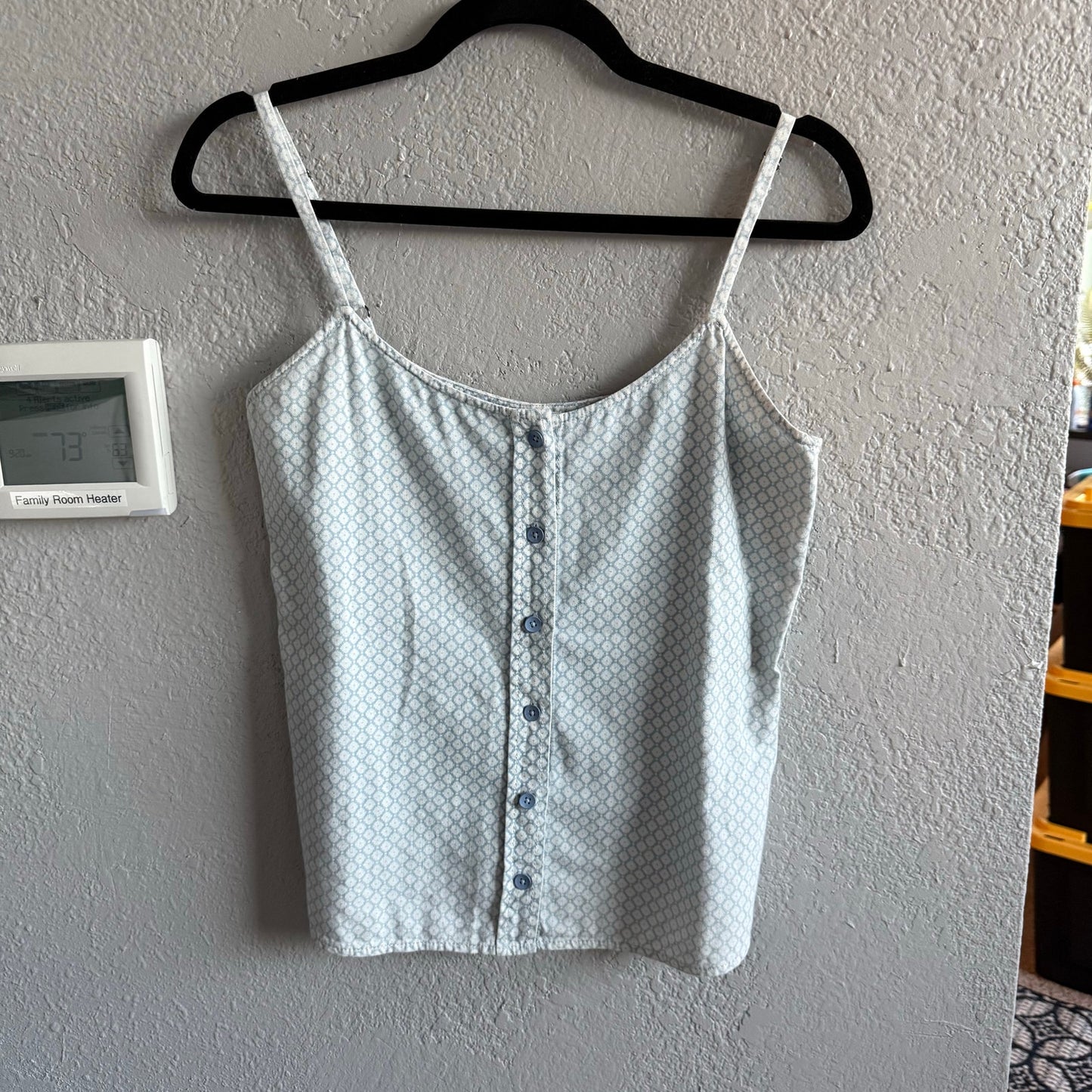 AG Austen Print Button Front Camisole - XS