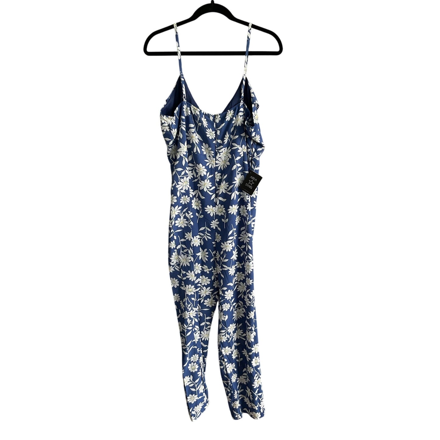 Area Stars Jumpsuit - Blue Floral - NWT - XL - $34.99