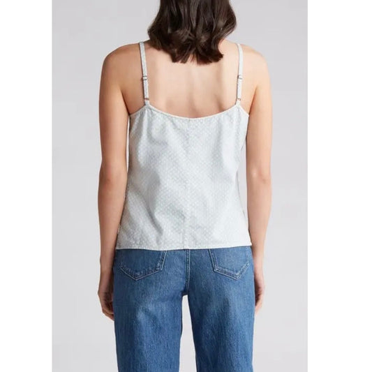 AG Austen Print Button Front Camisole - XS