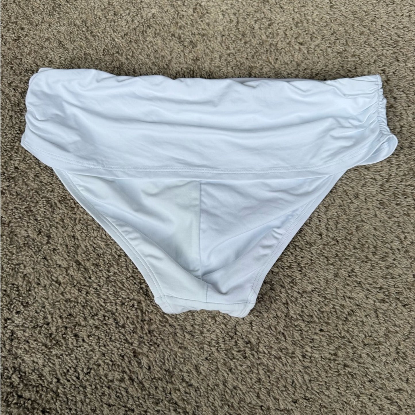 Women's White Swim Bottom Bleu by Rod Beattie - Size 6