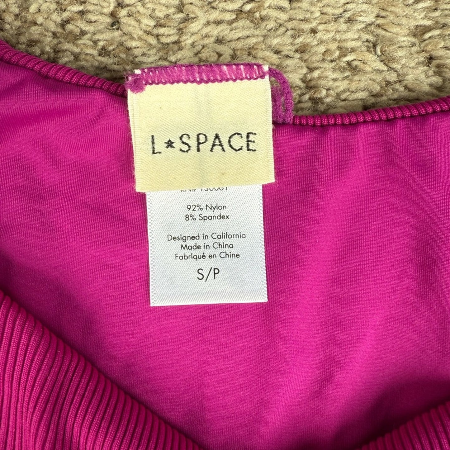 L*Space Magenta Bikini Bottom - Size Small