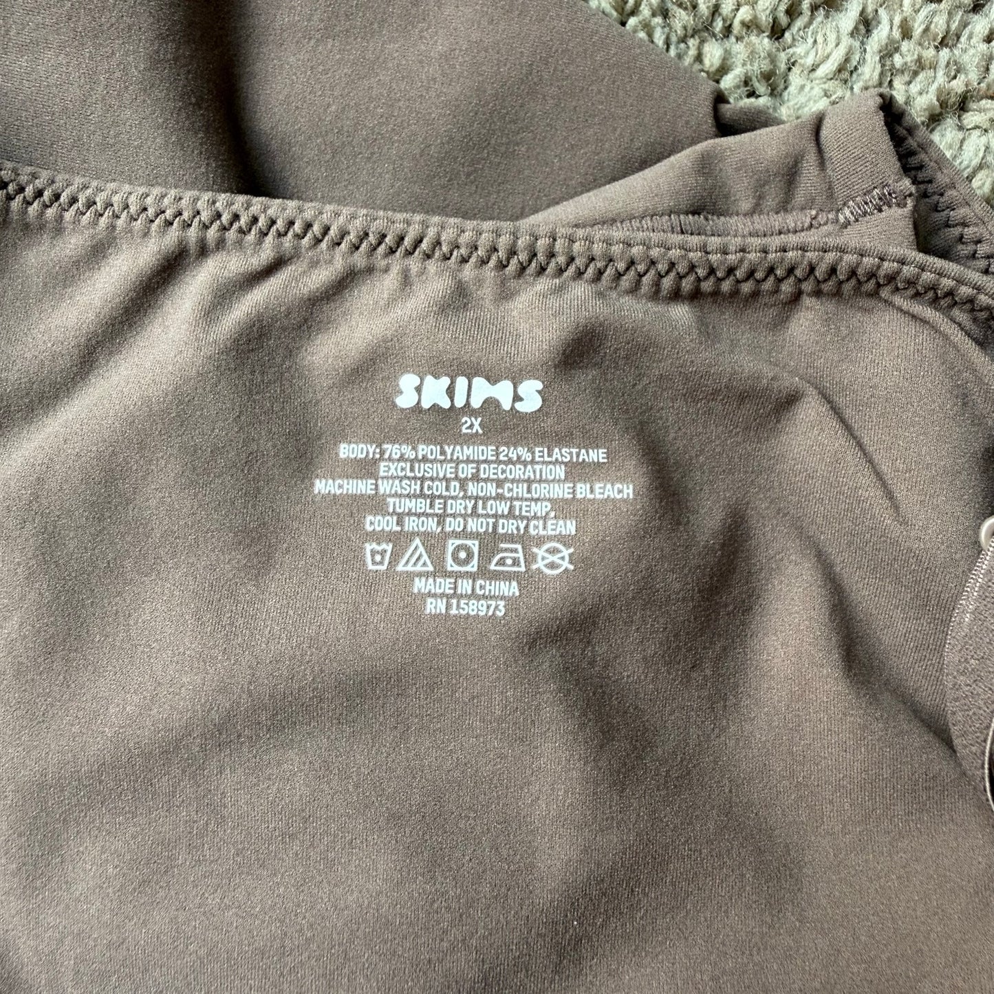 SKIMS Fits Everybody Bodysuit - Size 2X