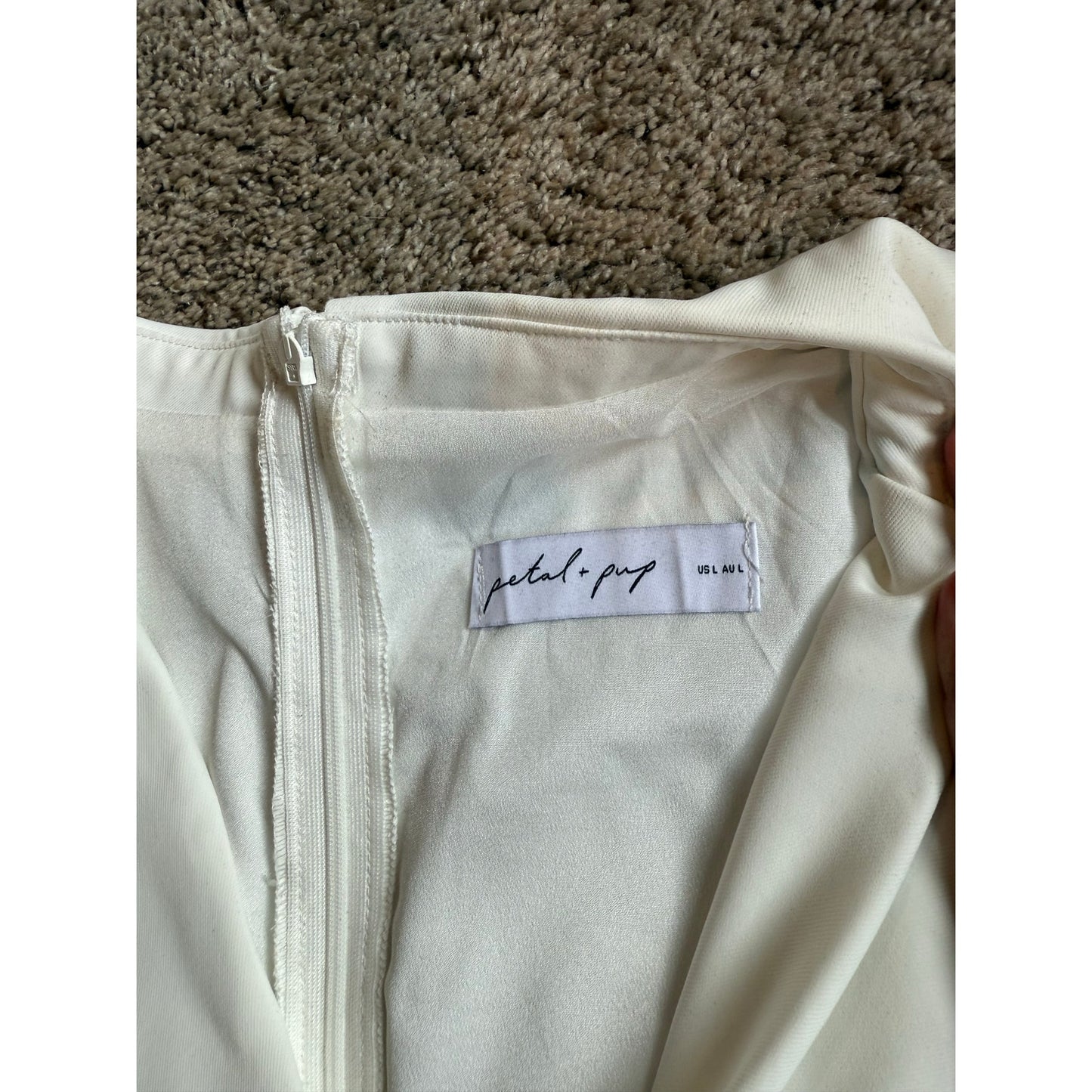 Petal & Pup Belted Jumpsuit - Size Large