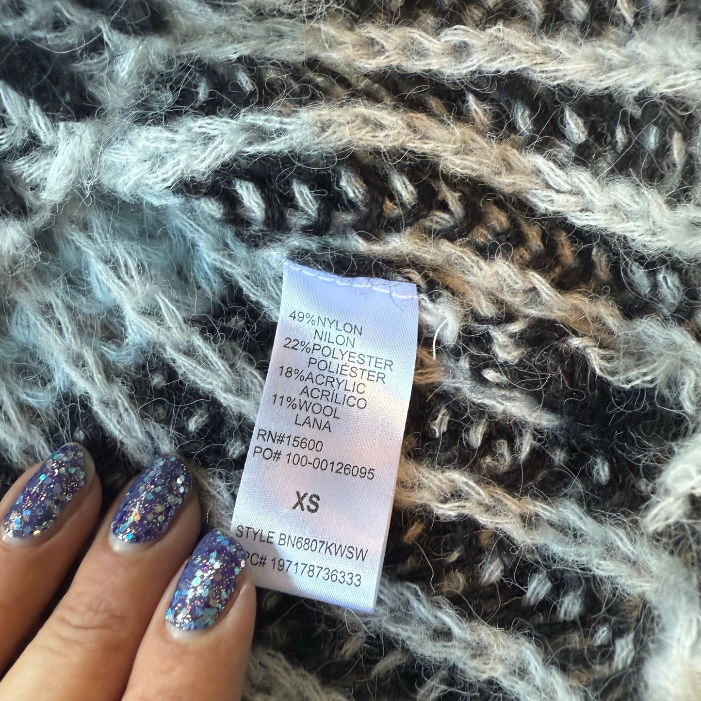 Democracy Striped Sweater - XS