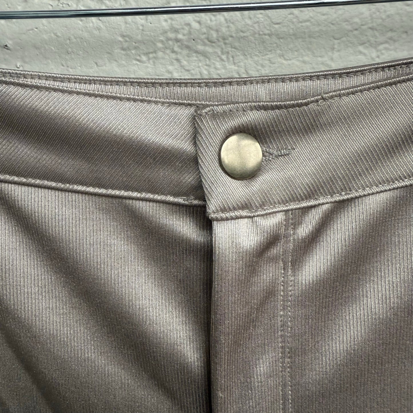 SKIMS Skims Disco Pant Silver -size medium