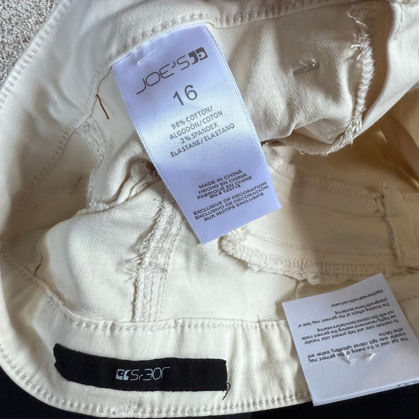 Kids - Joe's Jeans High Rise Shorts - Size 16