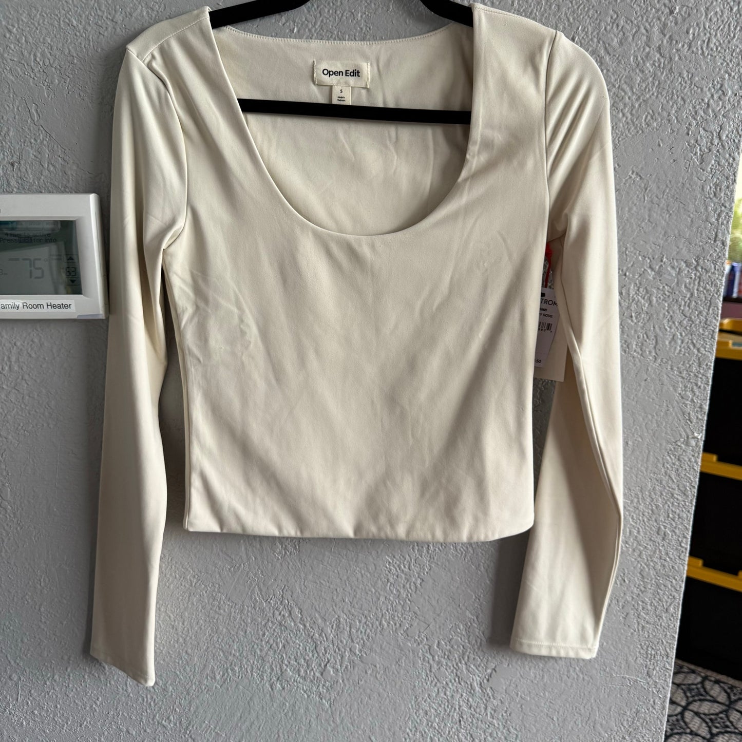 Open Edit Smooth Edit Scoop Neck Top - small
