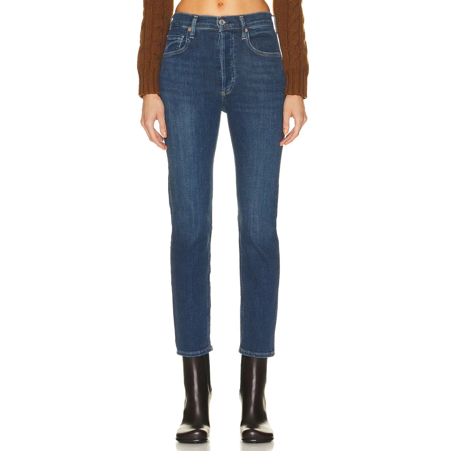 Citizens of Humanity Jolene High Rise Vintage Jean Slim Size 25