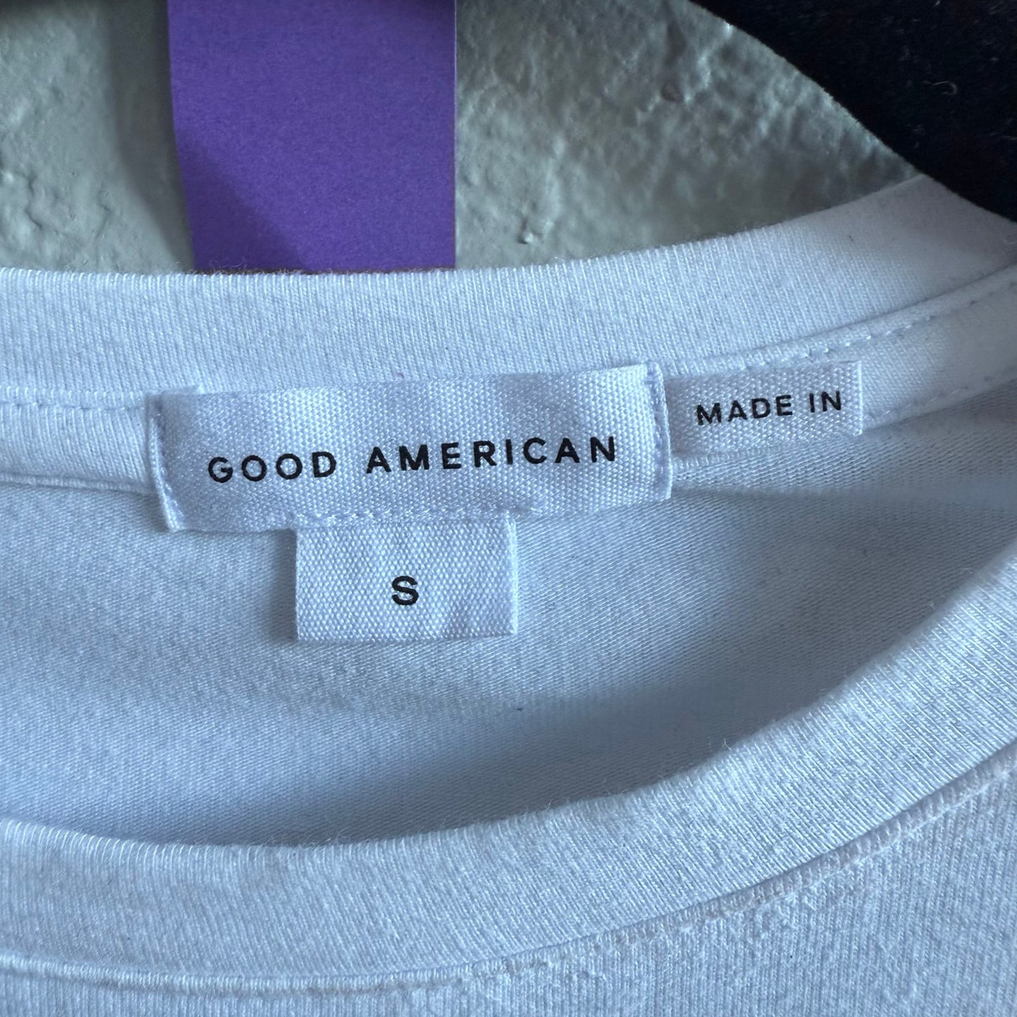 Good American Rhinestone Tee - Small