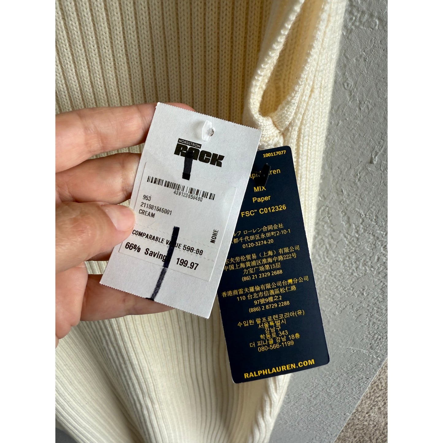 Ralph Lauren Sleeveless Wool Dress in Medium