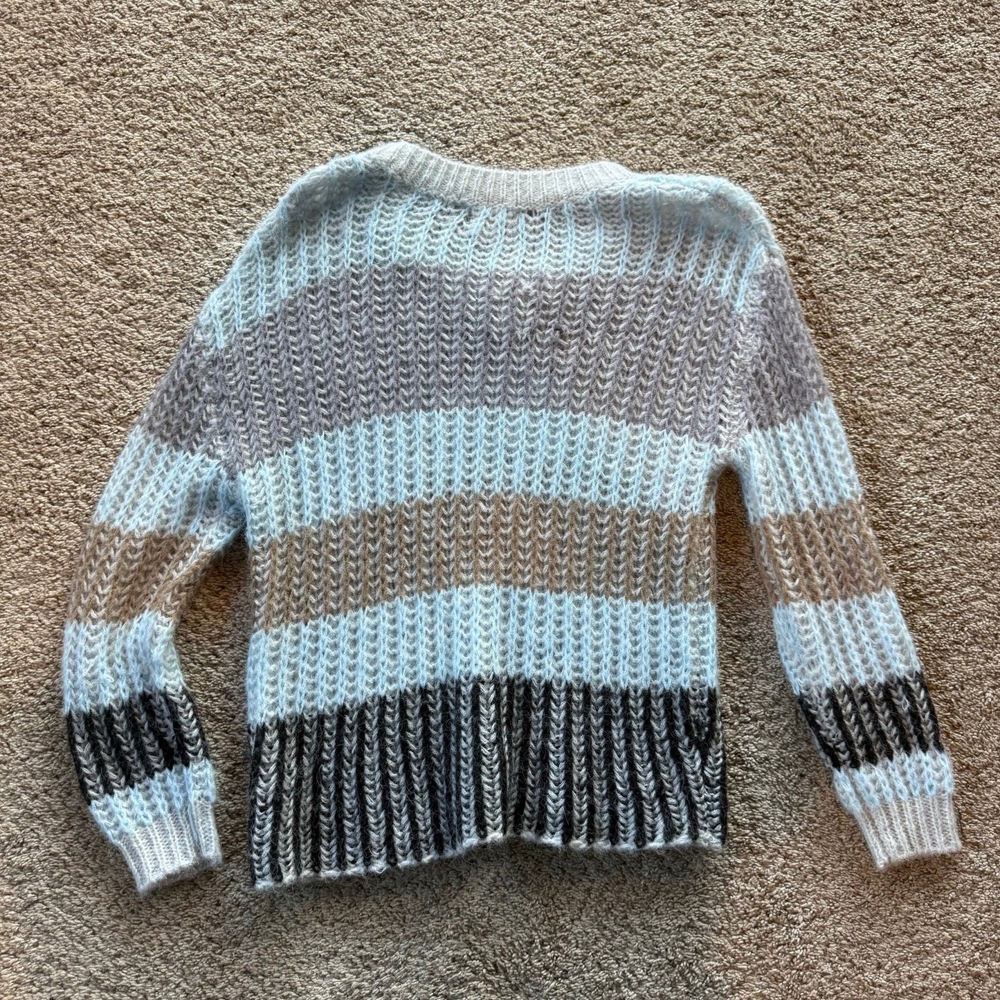 Democracy Striped Sweater - XS