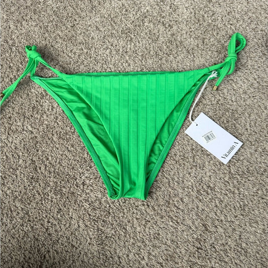 Vitamin A Women's Green Bikini Bottom - Size Large