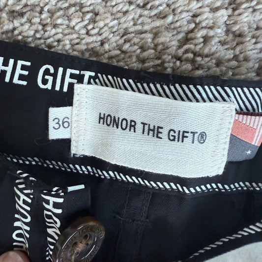 Honor the Gift - Black and White Striped Pants - Size 36 Waist