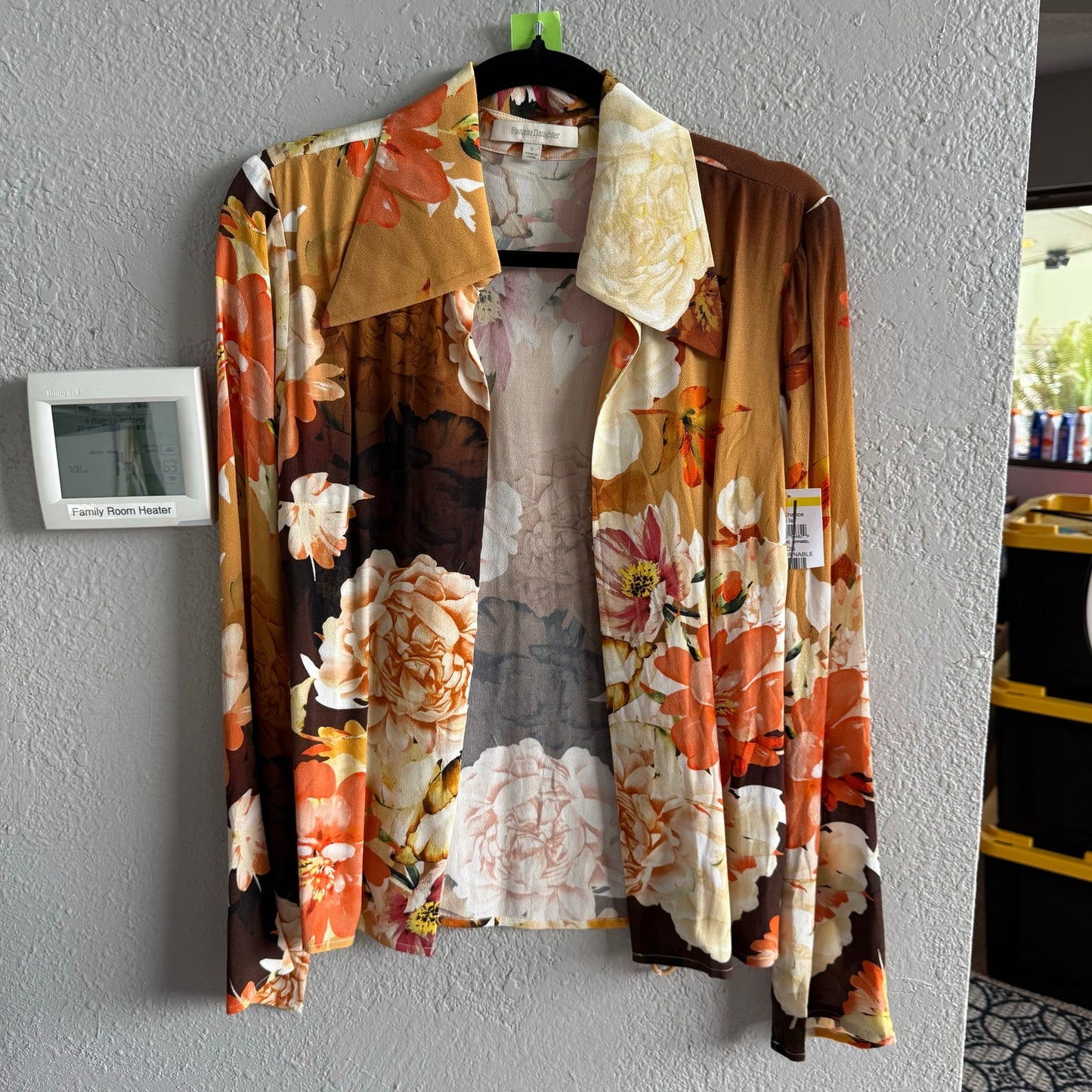 Favorite Daughter Sienna Floral The Jane Shirt - small