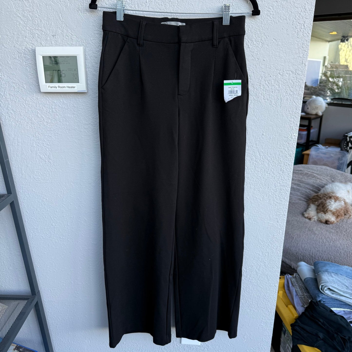 Wit & Wisdom 'Ab'Solution Skyrise Pleated Ankle Straight Leg Pants size 2