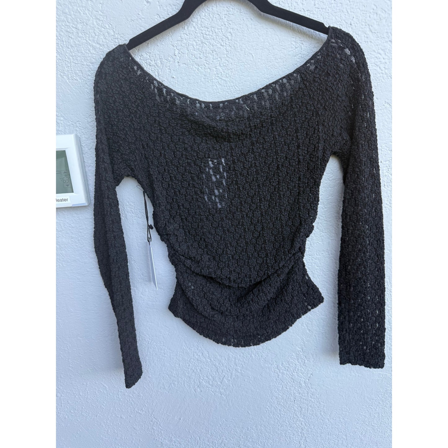 ASTR Boat Neck Lace Top - Small