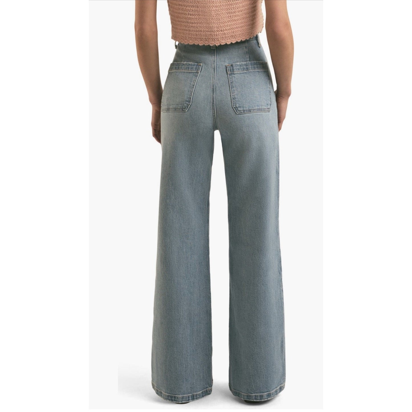 Favorite Daughter - Mischa Super High Waist Wide Leg Jeans - Size 25 - MSRP $218