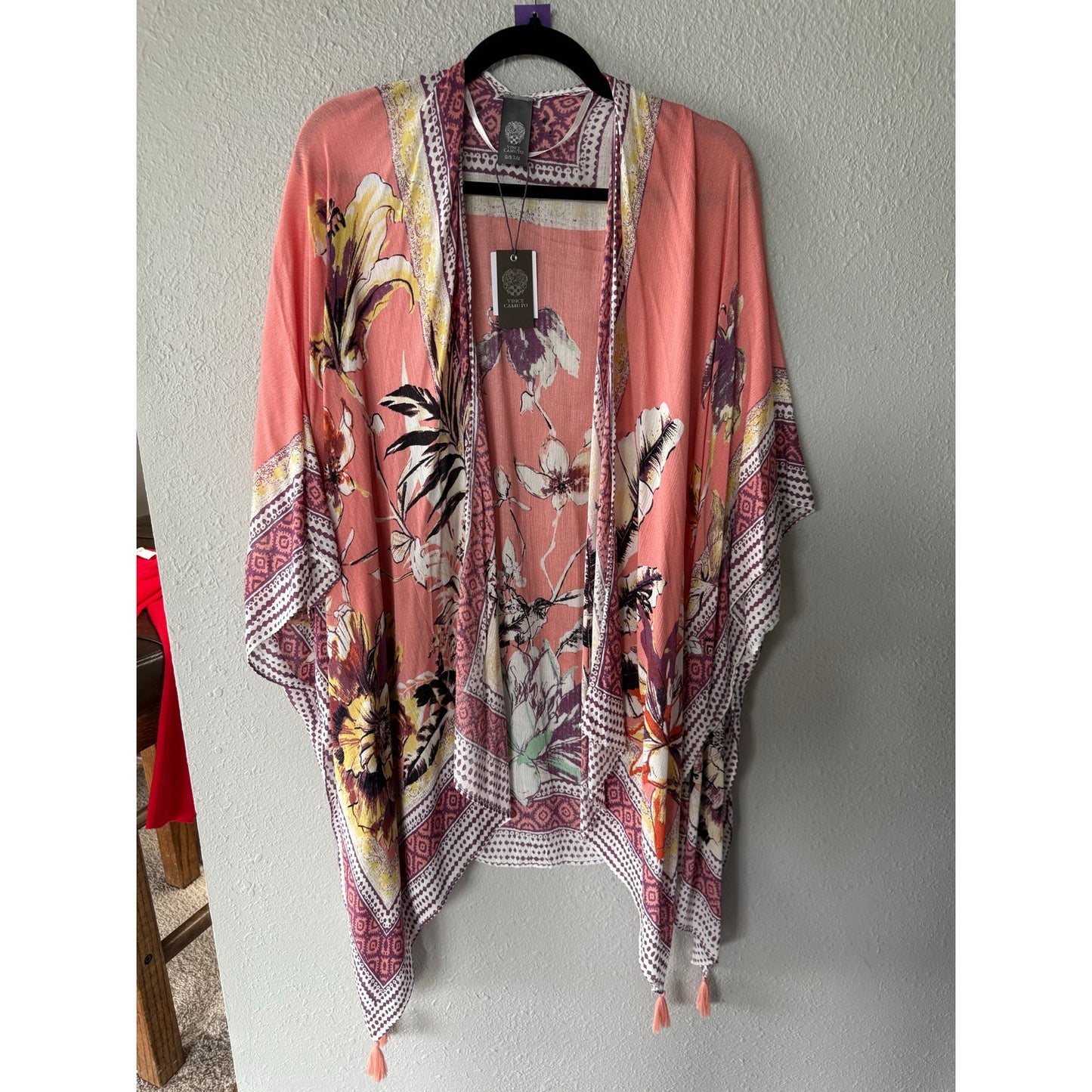 Vince Camuto Kimono - One Size - Floral