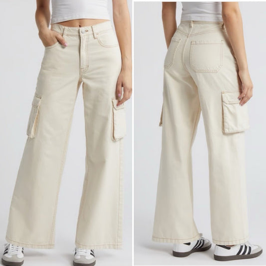 PacSun Wide Leg Cargo Pants