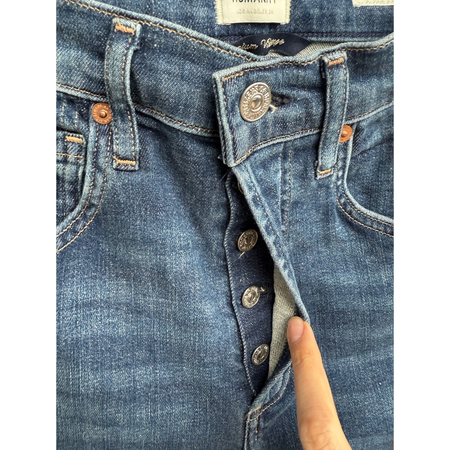 Citizens of Humanity Jolene High Rise Vintage Jean Slim Size 25