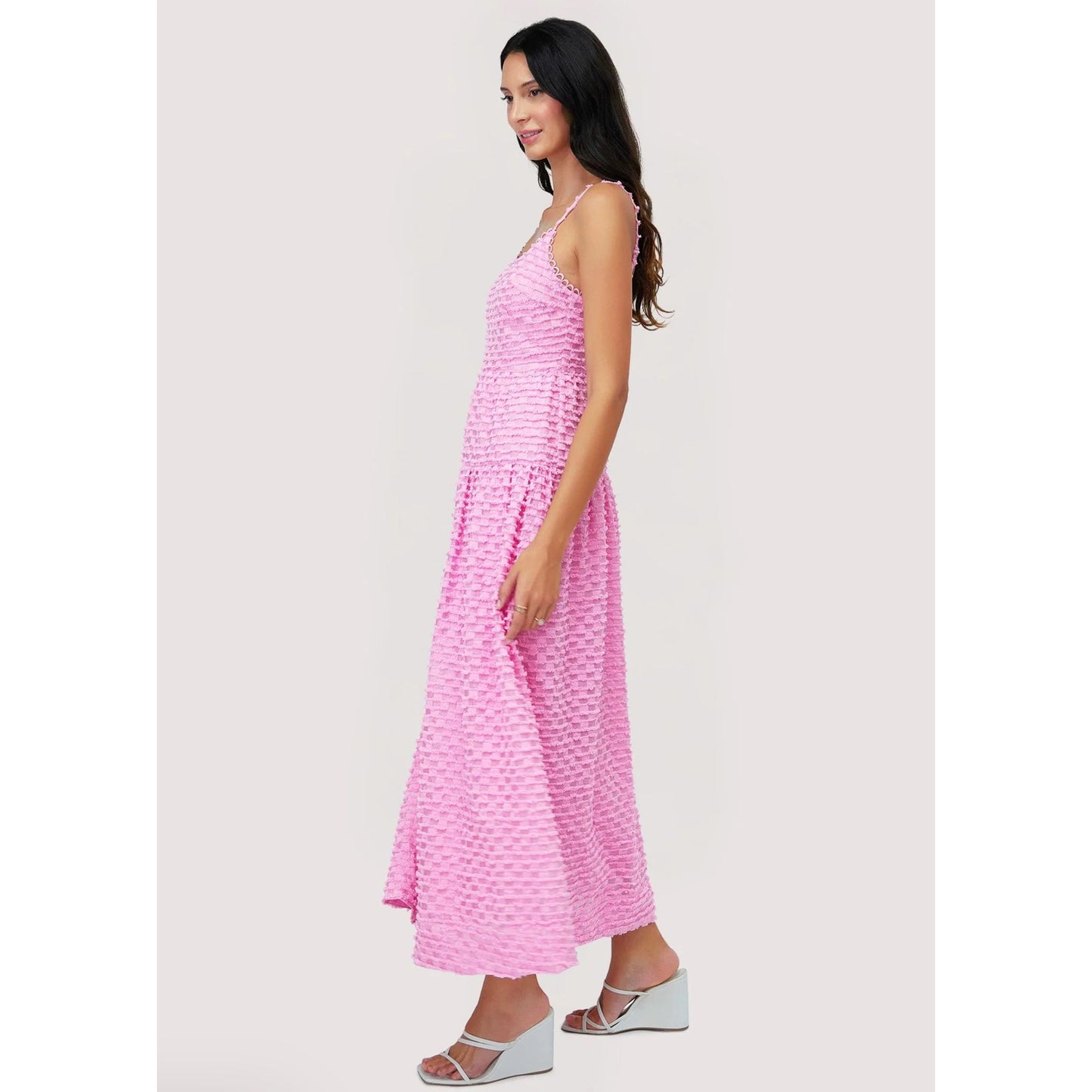 Paloma Maxi Dress Pink - Lost + Wander - Medium - New with Tags - MSRP $128