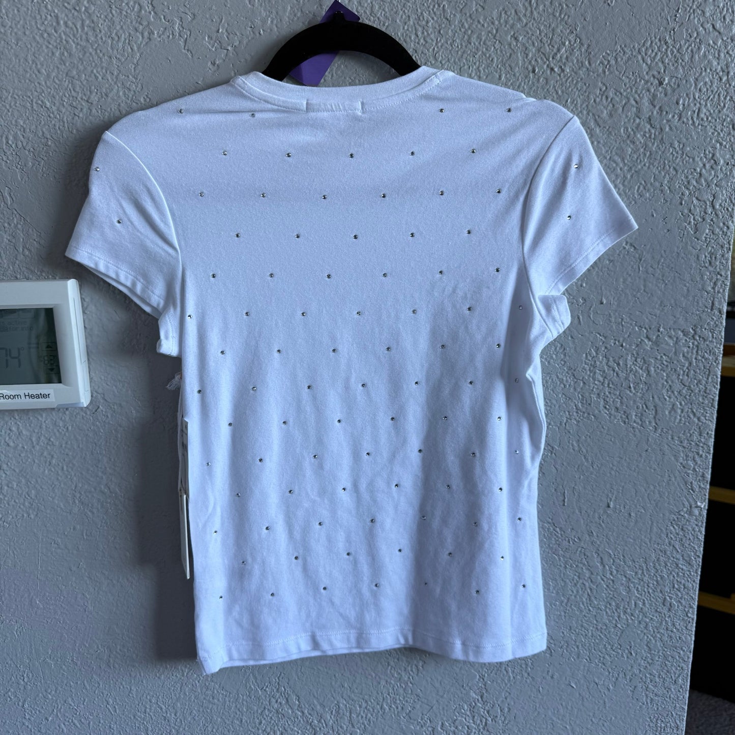 Good American Rhinestone Tee - Small