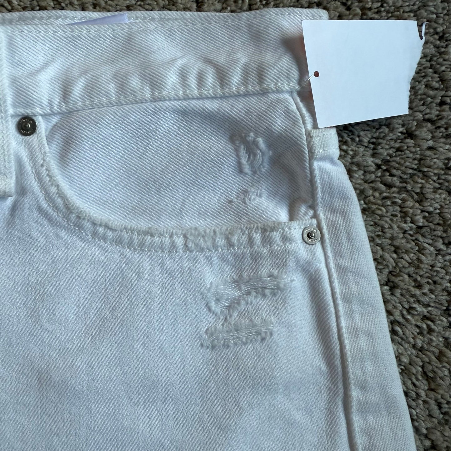 HUDSON Women's Devon High-Rise Boyfriend Short - 27