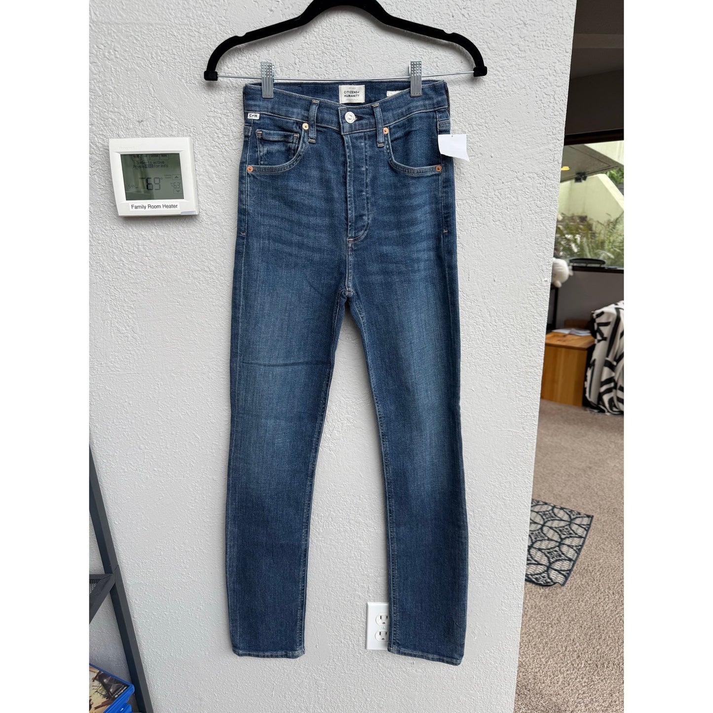 Citizens of Humanity Jolene High Rise Vintage Jean Slim Size 25