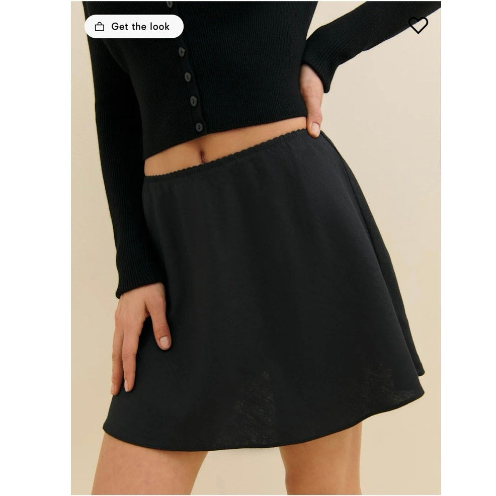 Reformation Linen Skirt - XS