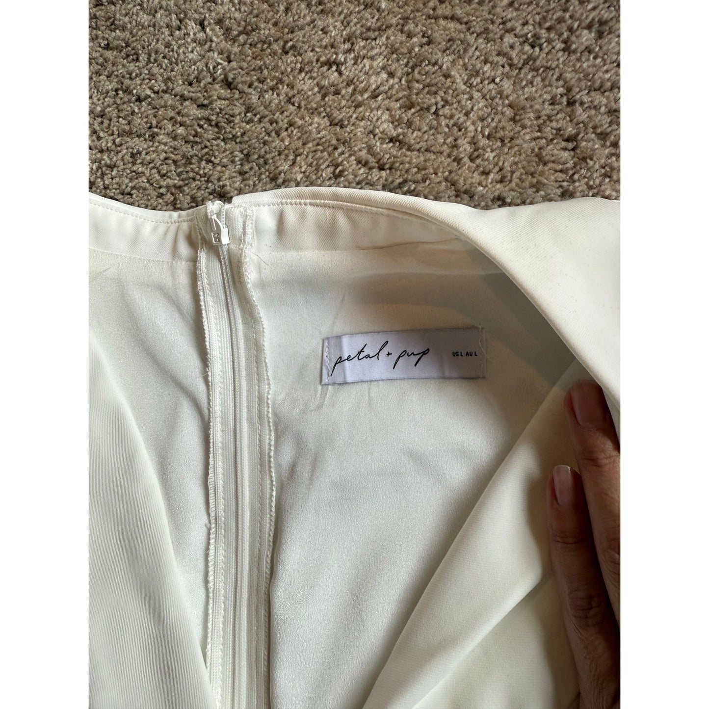 Petal & Pup Belted Jumpsuit - Size Large