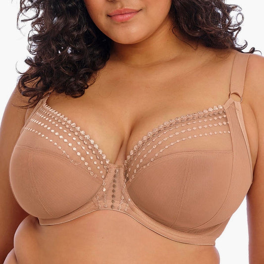 Elomi Beige Underwire Bra - Size 38O