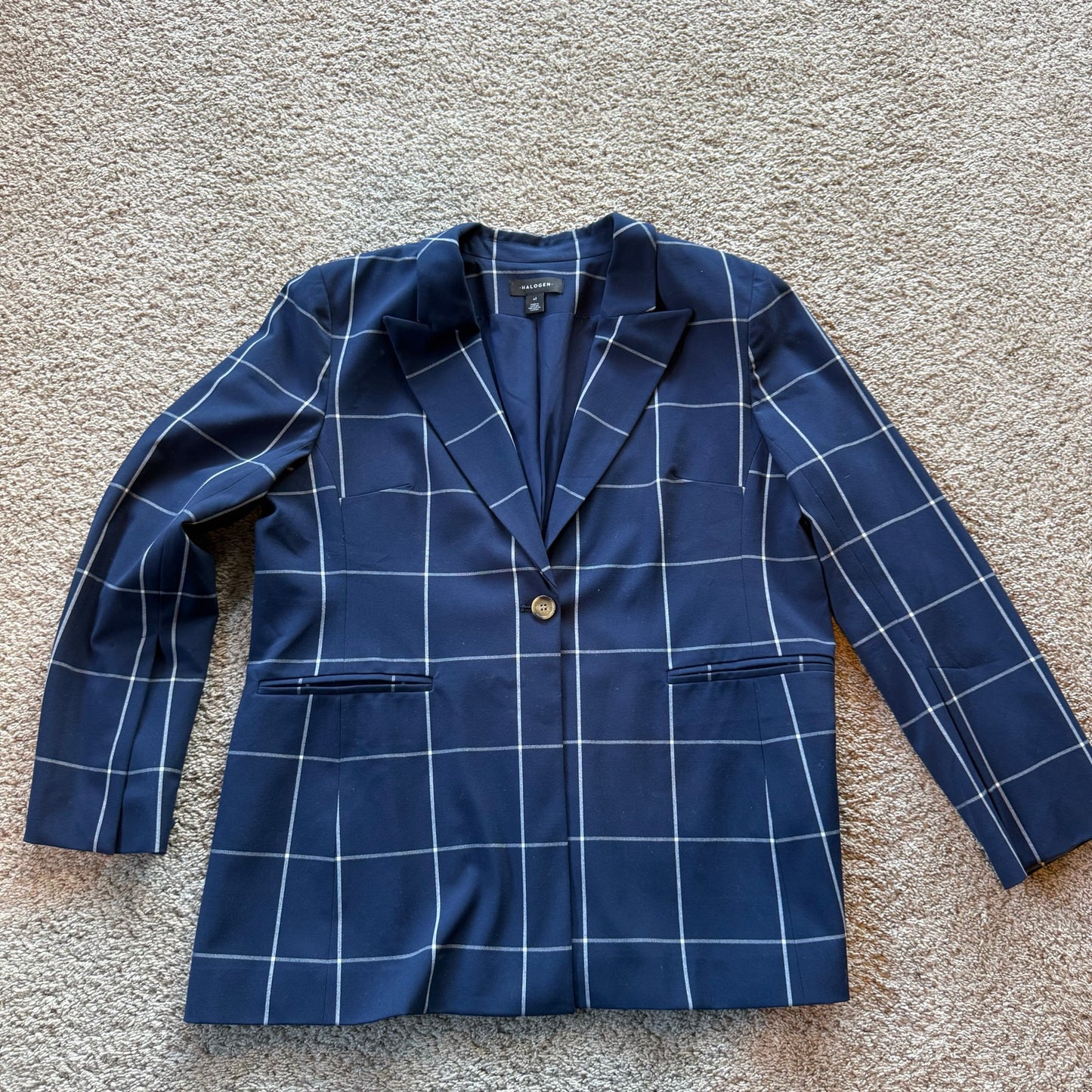 Halogen Navy Blazer - XL