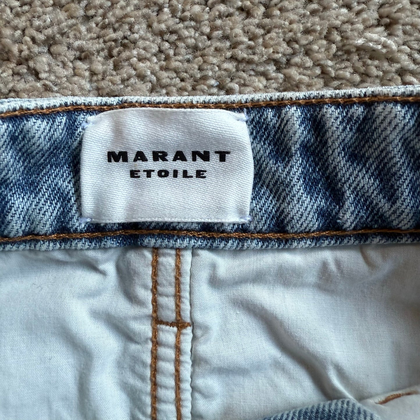 Isabel Marat Denim Jovany Shorts - Small