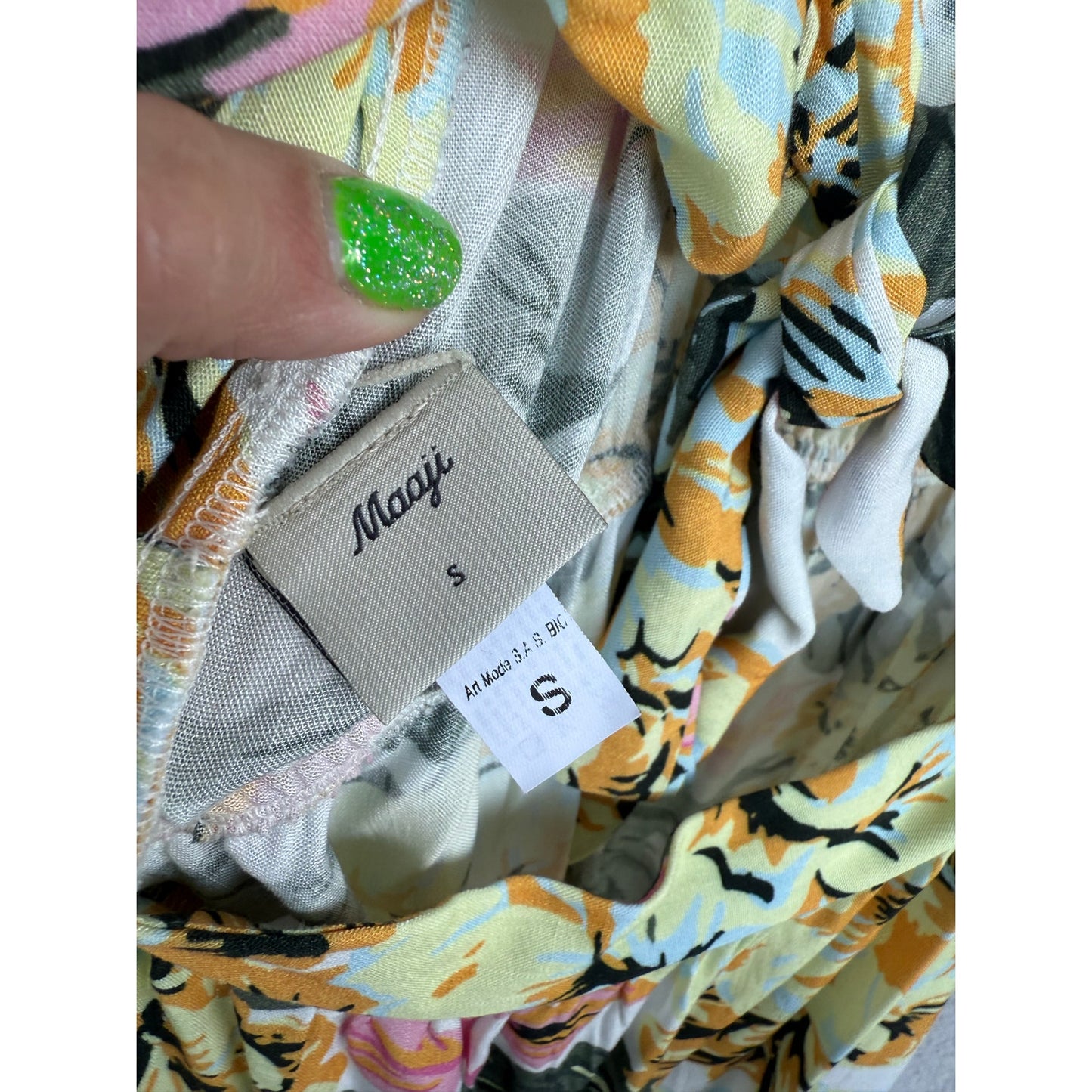 Maaji floral dress - Size Small - MSRP $114