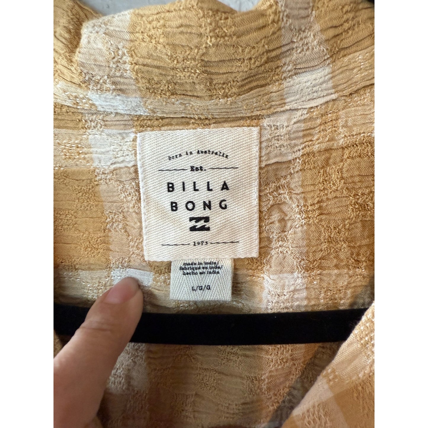 Billabong Oversized Button Up - Large