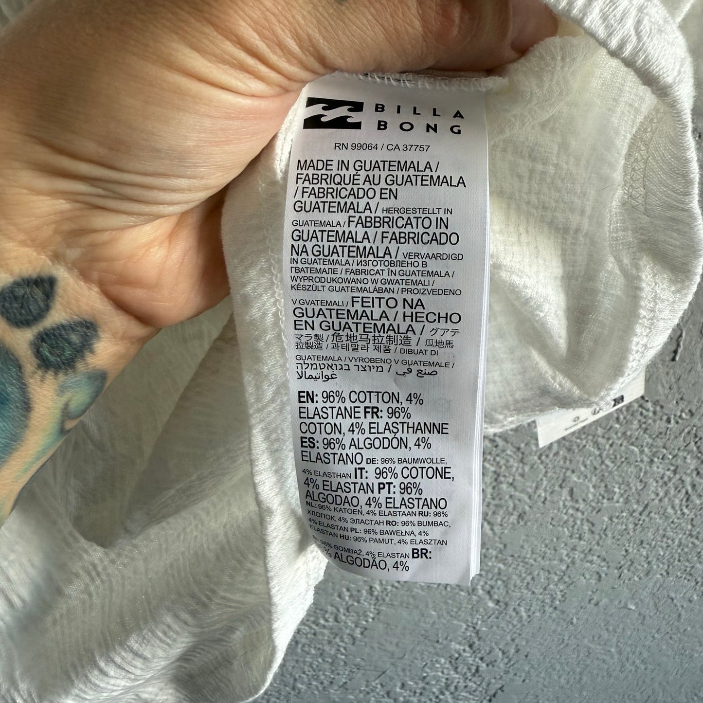 Billabong Off the Shoulder Top - Large