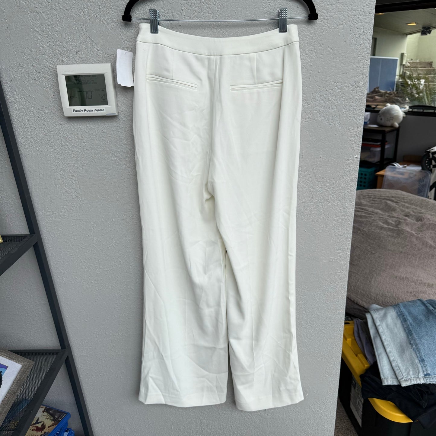 Open edit pleated wide leg pants size 6