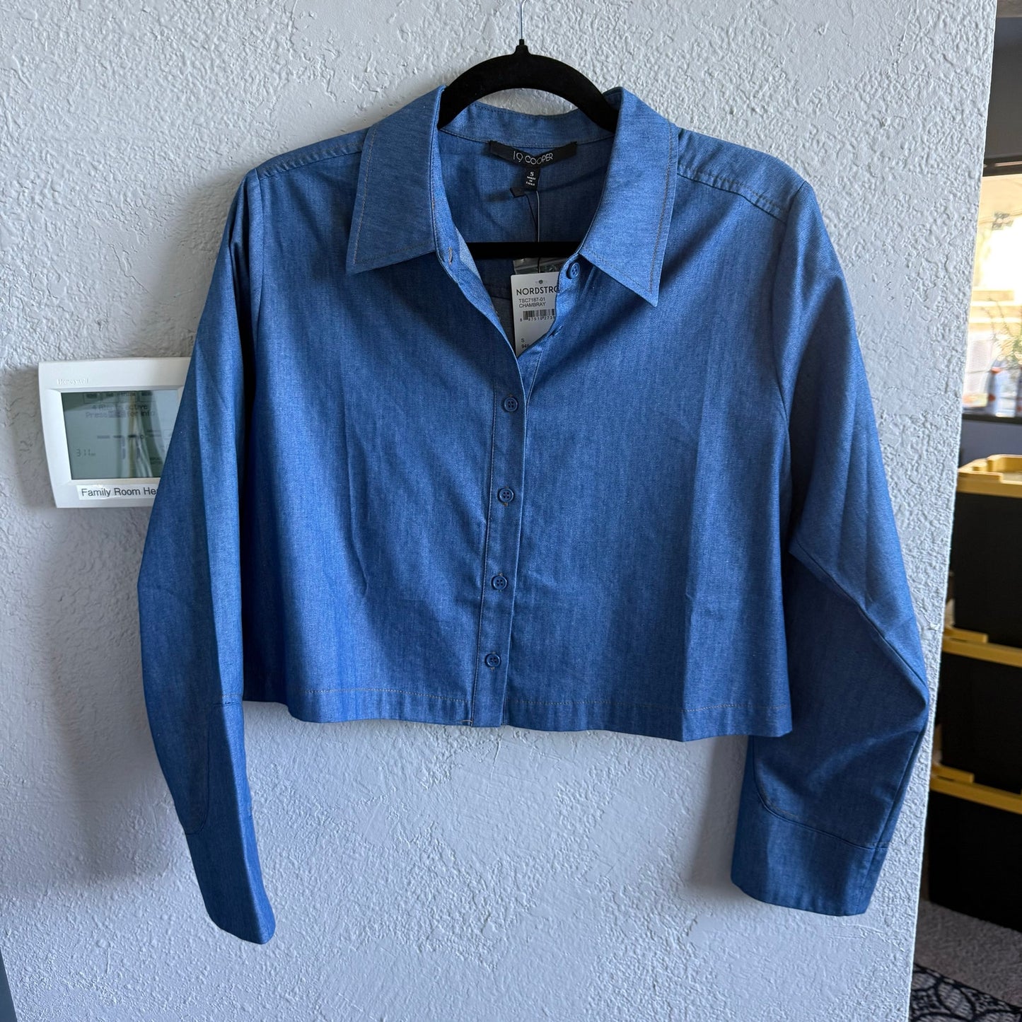 19 Cooper chambray top - small