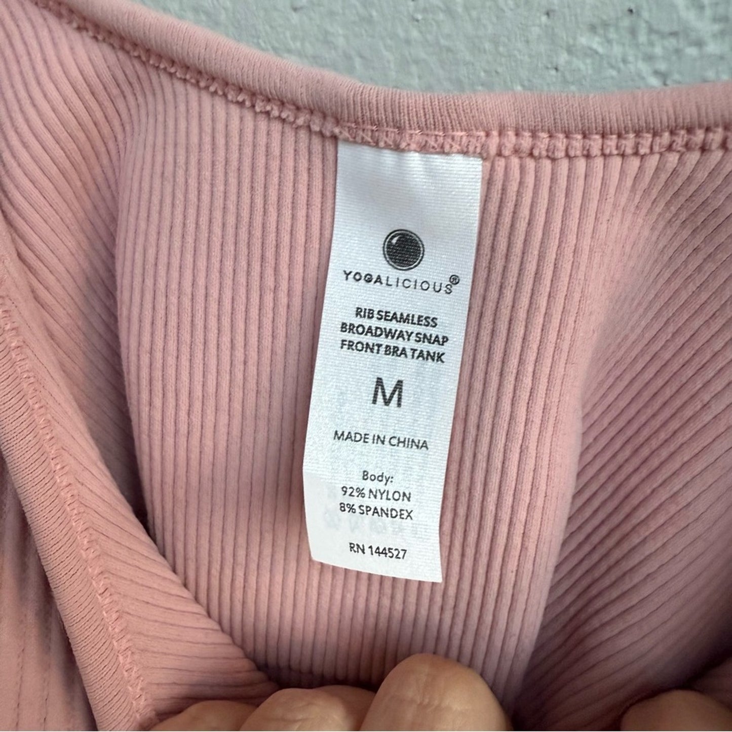 Yogalicious Crop Top Sports Bra - Medium