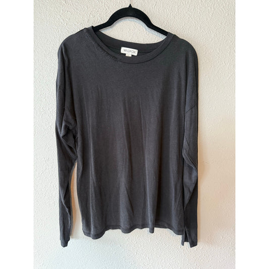 WildFox Long Sleeve - Large - Black