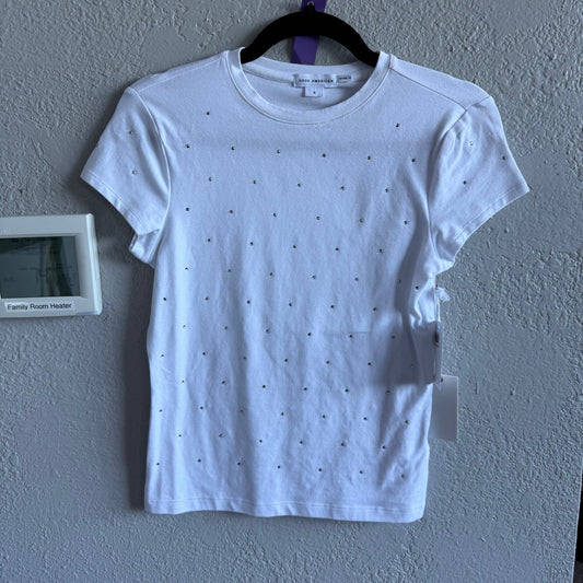 Good American Rhinestone Tee - Small