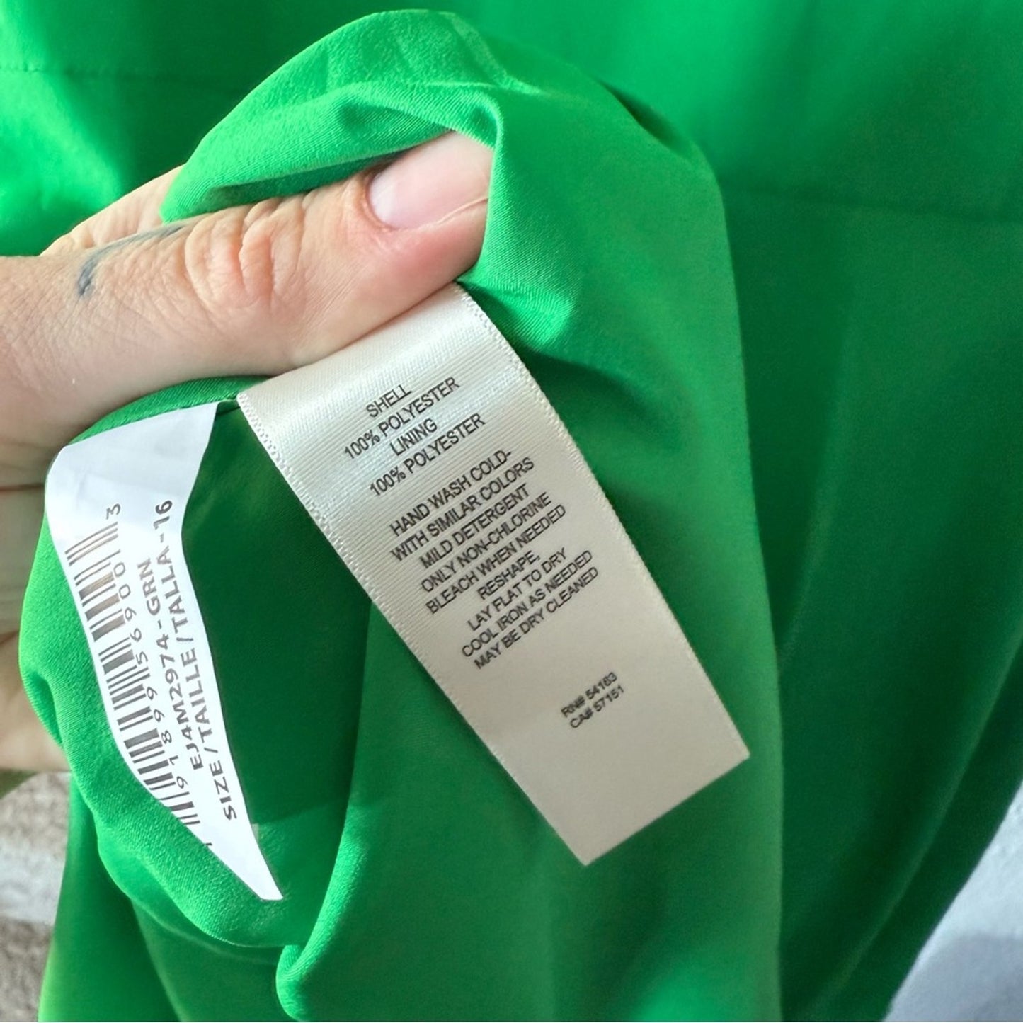 Eliza J Sleeveless Dress - Green - Size 16