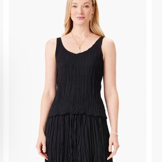 Nic + Zoe Crinkle Crush Tank - XL